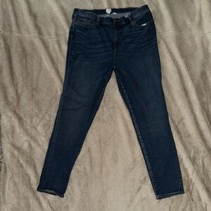 J. Crew skinny blue jeans